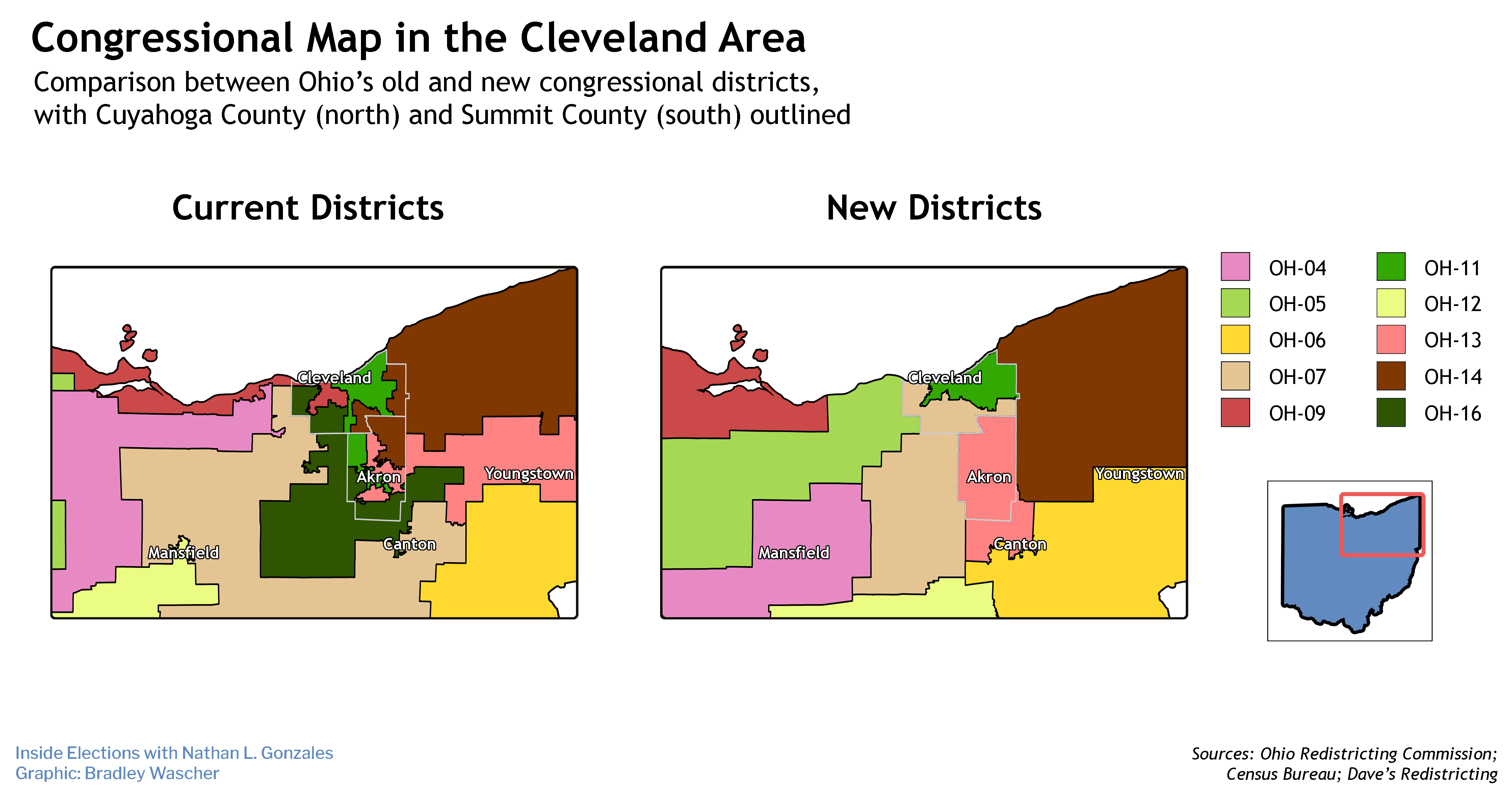 Ohio Redistricting Redux Maps, For Now News & Analysis Inside